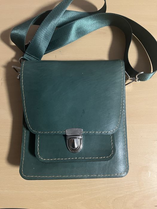 Кожаная сумка. Ручная работа