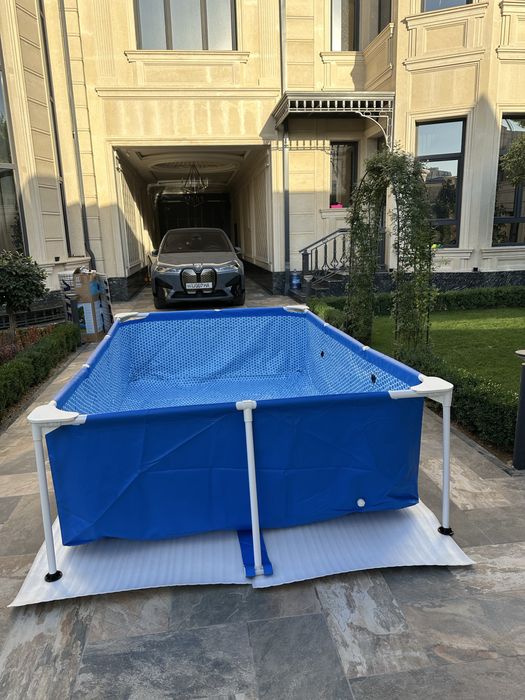 Каркасный бассейн Intex 300x200x75см скидка
