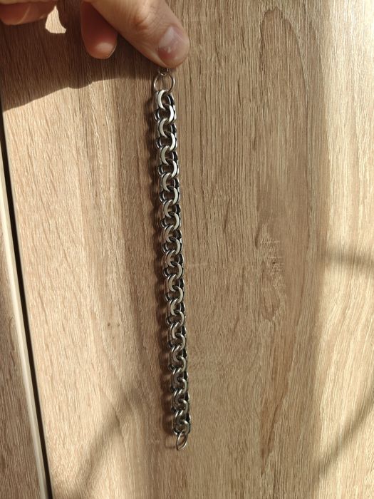 Серебряный браслет мужской