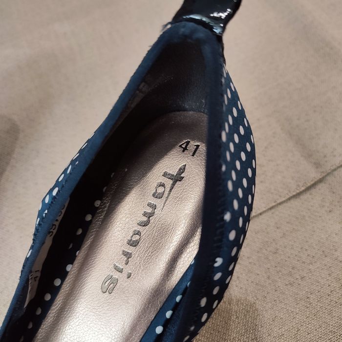 Туфли тканевые лодочка