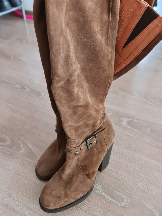 Cisme înalte piele întoarsă mărime 36