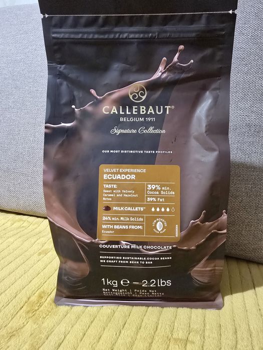 Pachet ciocolată profesională Callebaut + cacao – 5 produse (preț bun)