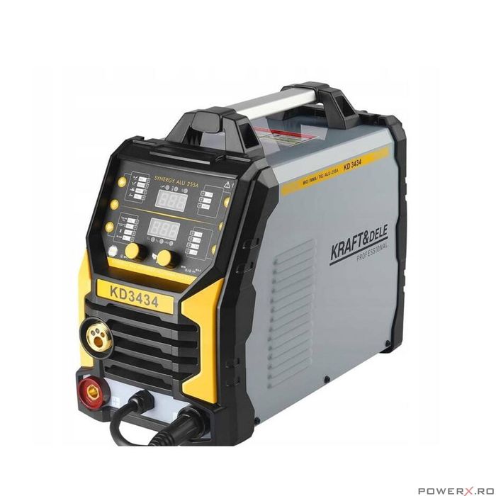 Invertor, aparat pentru sudura, MMA TigLift, MIG Flux, 255 amperi,