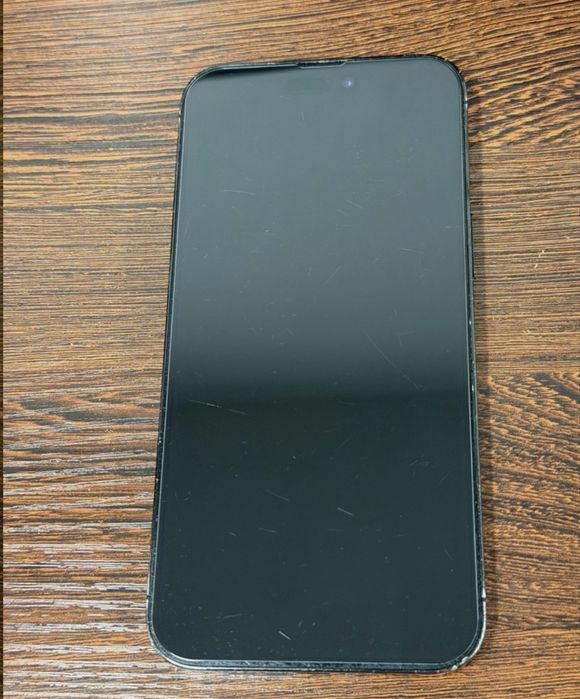 Unlocked Apple iPhone 14 Pro Max - 256GB Black - Crcks on Back - 87% Battery