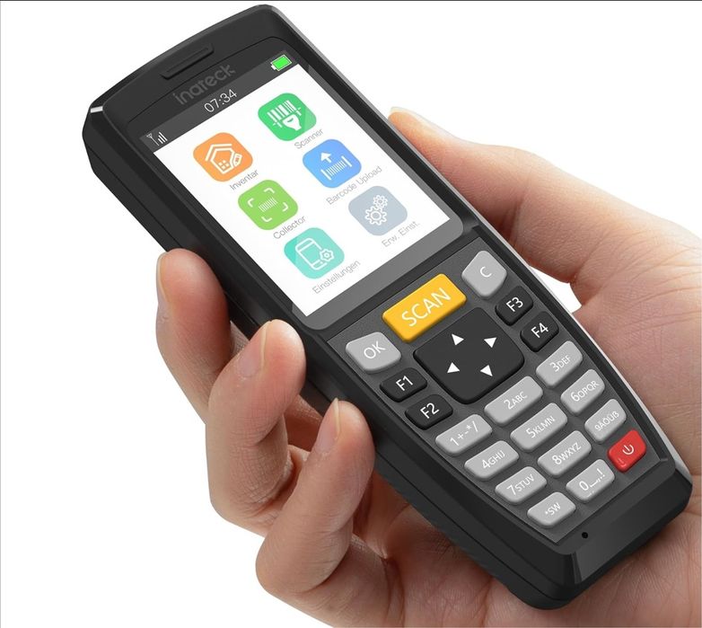 Scanner coduri de bare Inateck