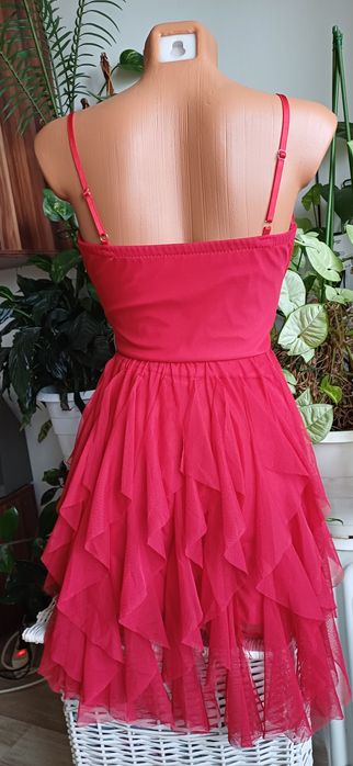 Червена рокля р- р ХС - С