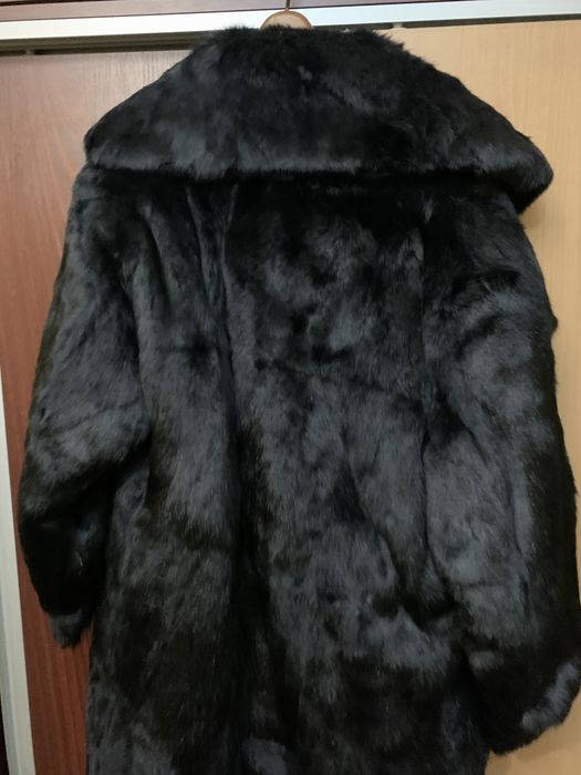 Haina blana naturala pisica salbatica