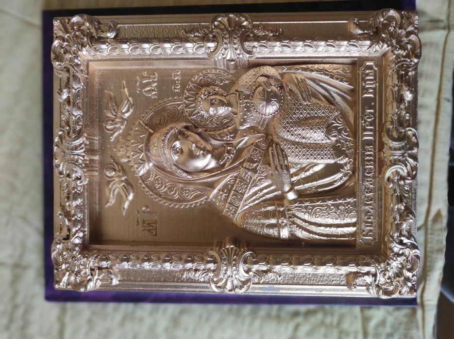 3-де Икона на Дева Мария