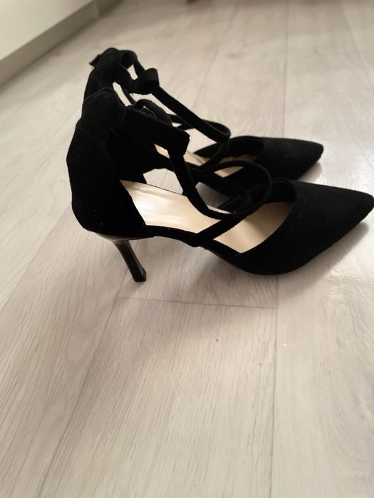 Новый замш туфли