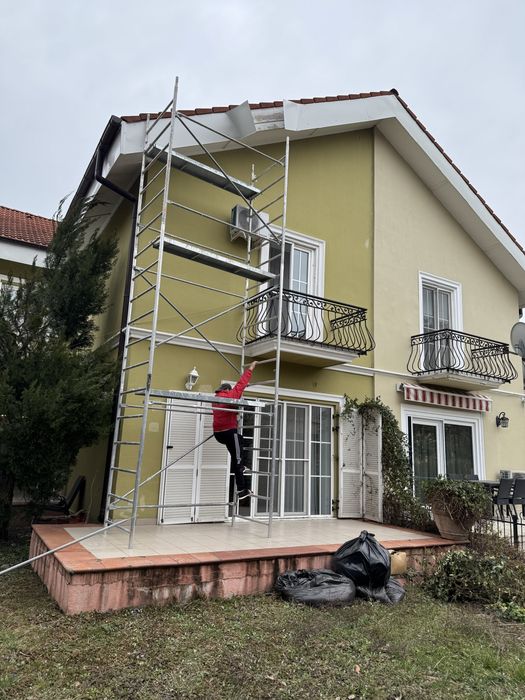 Schela fatada metalică îngusta 75 cm schela aluminiu schela mobila