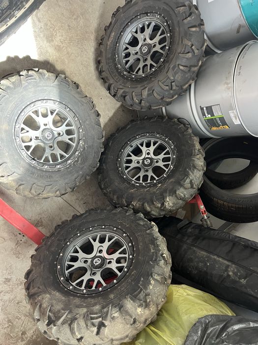 Jante cu anvelope ITP BLACKWATER 32/10/15 pentru CanAm XRC,XRS,etc