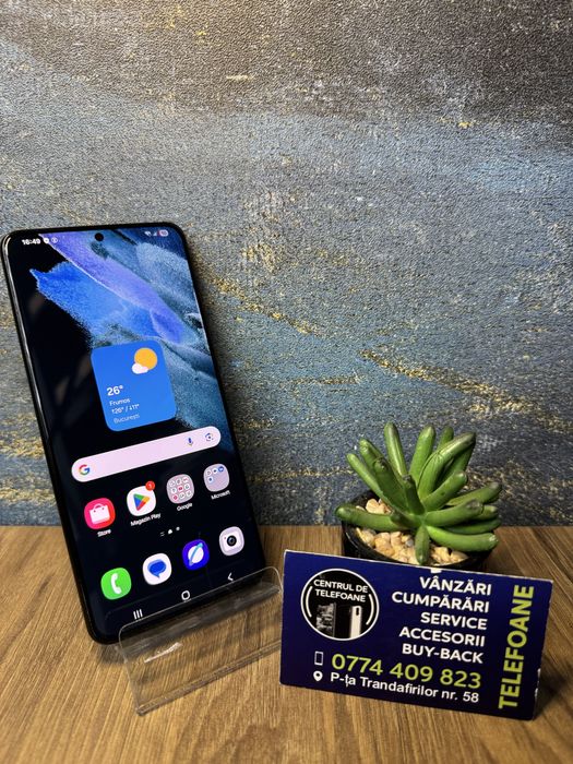 Samsung Galaxy S21 Plus/128gb/2 Ani Garantie Centrul de Telefoane