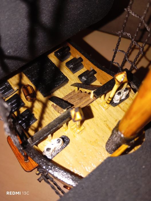 Корабль ручная работа