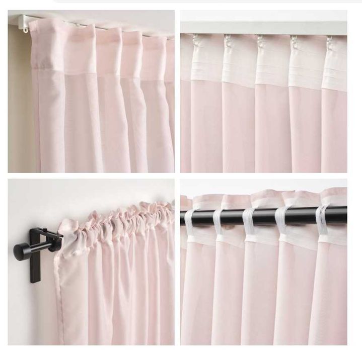 Прозрачна завеса IKEA STENFRÖ