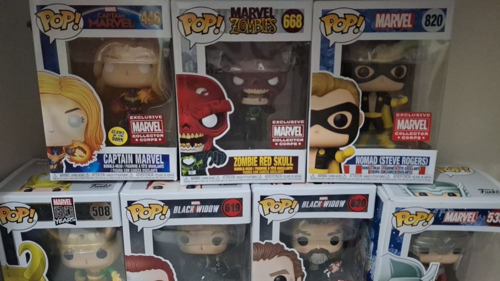 фигурки Funky pop ( Marvel)