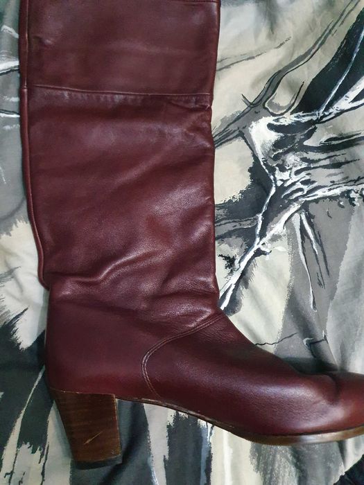 Сапоги. 41 размер. Натуральная кожа