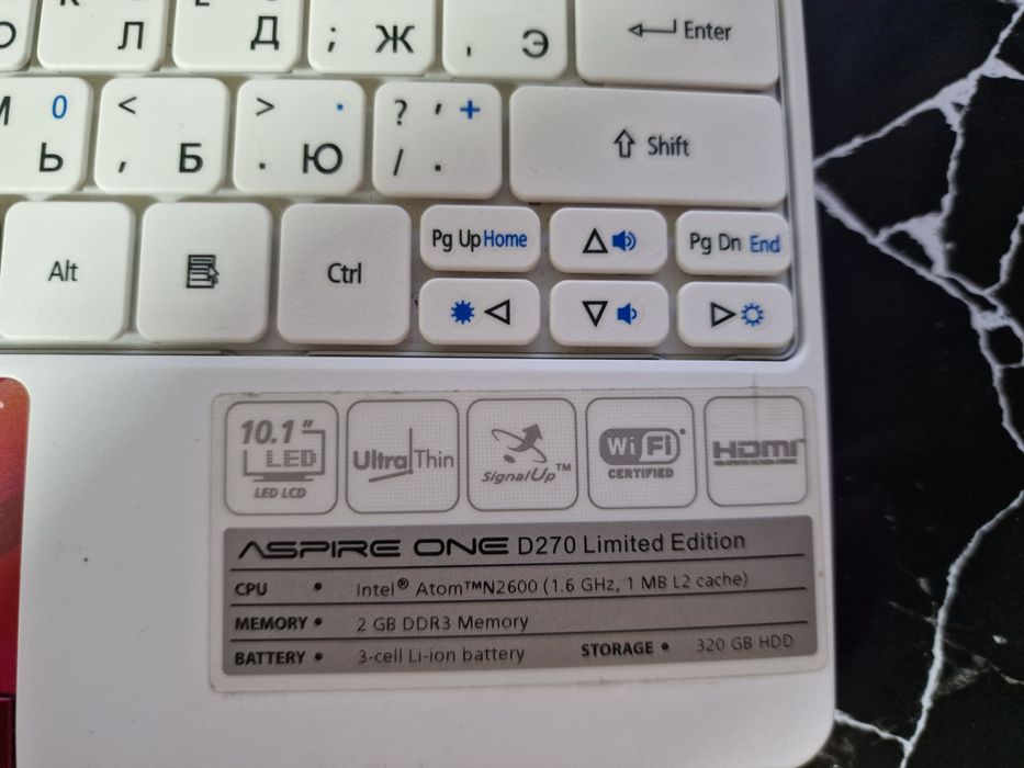 Нетбук ACER Aspire One D270