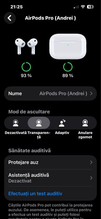 Căsti Apple airpods pro 3