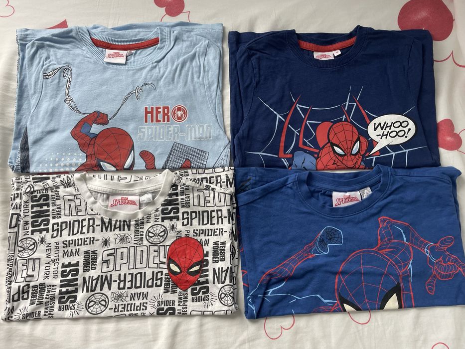 Лот 110-116 4 броя блузи момче 4-5 години