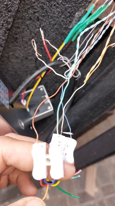 Установка кодонаборной панели