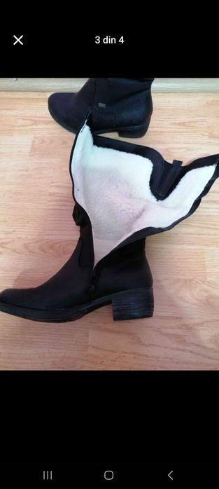 Cizme imblănite dama Rieker