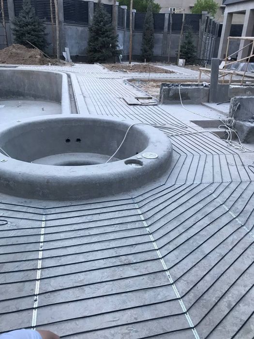 Те́плый пол установка кламиз