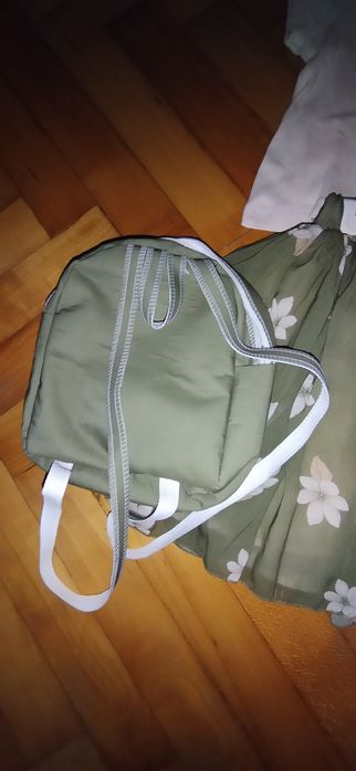 Летен комплект блуза и пола с раница