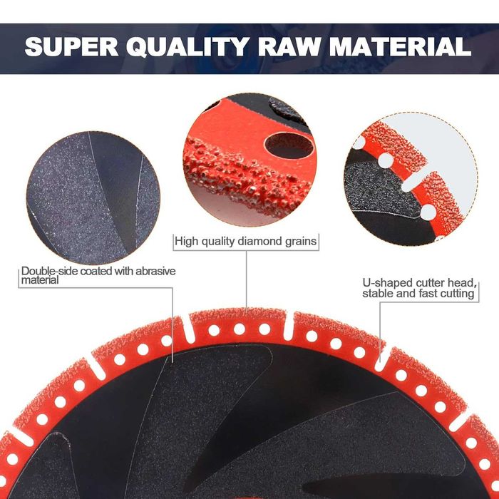 Disc Tăiere Diamantat 250mm – Heavy Duty – Metal, Inox, Beton