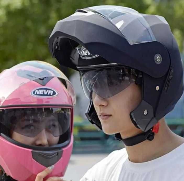 Модуларна мото каска с вградени очила мотокрос АТВ скутер мотор ATV