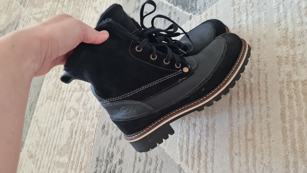 Ботинки кожа зимние 37