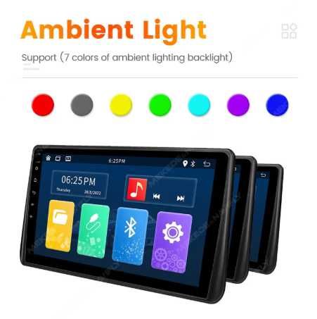 Android Headrest Monitor / Таблет за облегалката на предна седалка | WiFi | Видео | YouTube | Carplay | AndroidAuto