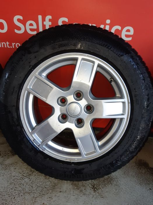 Jante jeep R17 cu anvelope de iarnă în stare bună