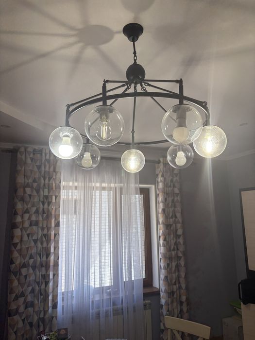 Люстра в стиле лофт