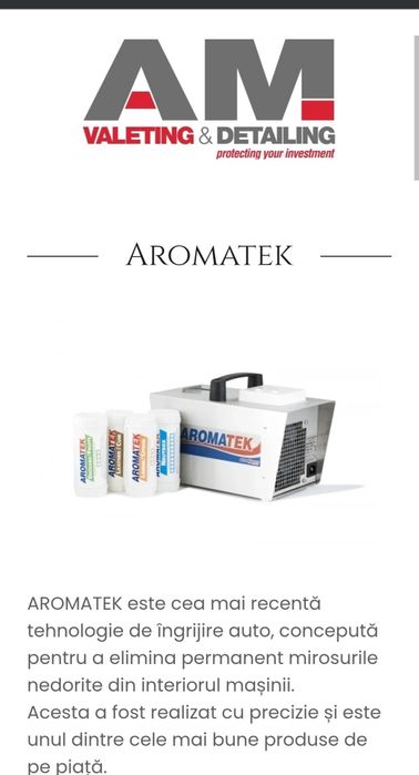 Aromatech, elimina mirosurile clima***