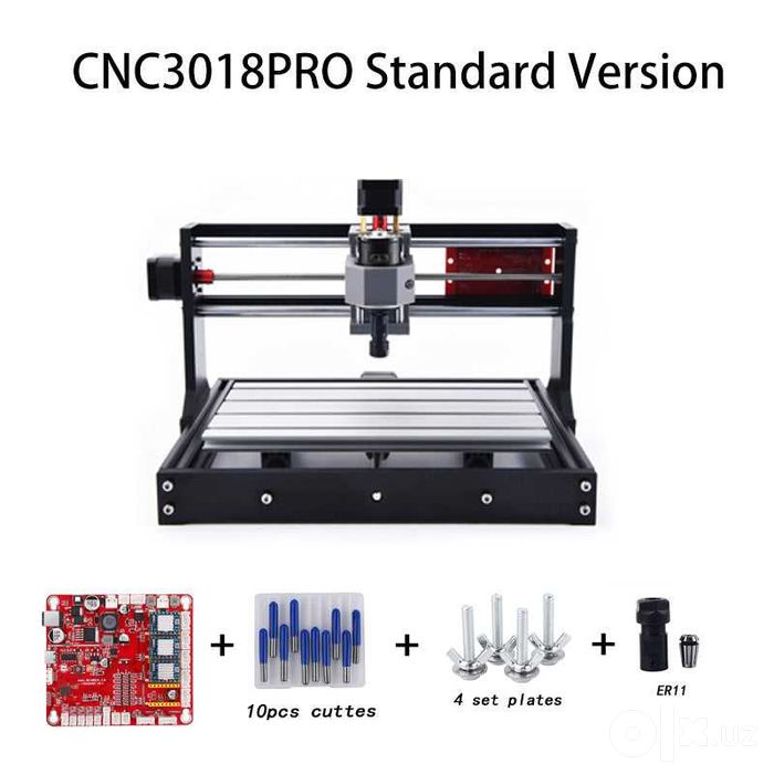 Гравер CNC 3018 Pro — хорошее состояние, покажу в работе