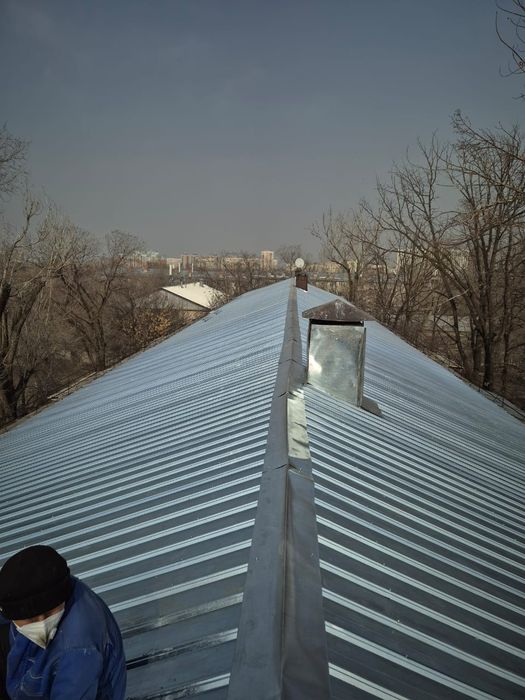 Ремонт крыши, устранение протечк