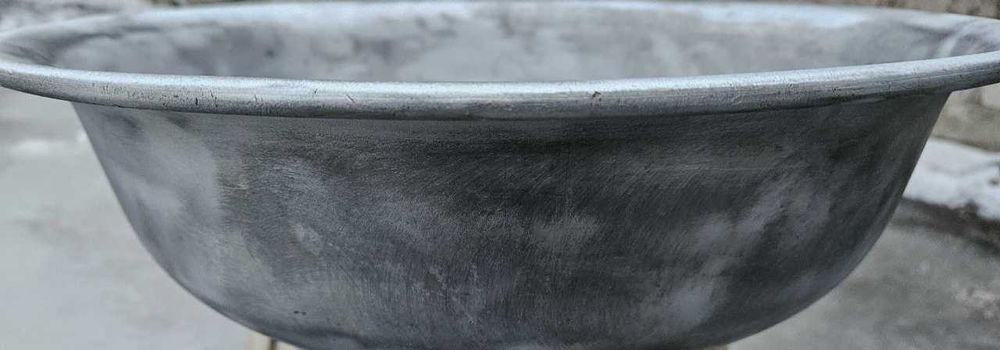 Таз алюминиевый СССР 10 литров