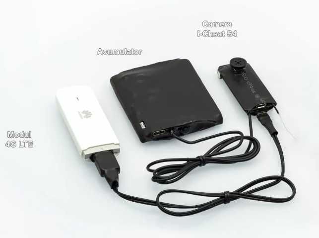 Sistem Camera Video în nasture S4 Pro pentru copiat