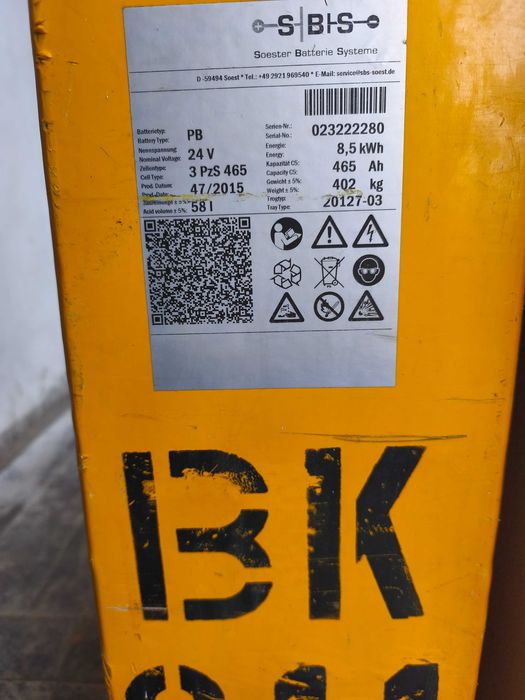 Vând acumulator tracțiune 8 kw, liză, motostivuitor, fotovoltaice