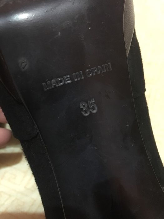 Ghetute Botine/pantofi/ ghete Angari piele 35