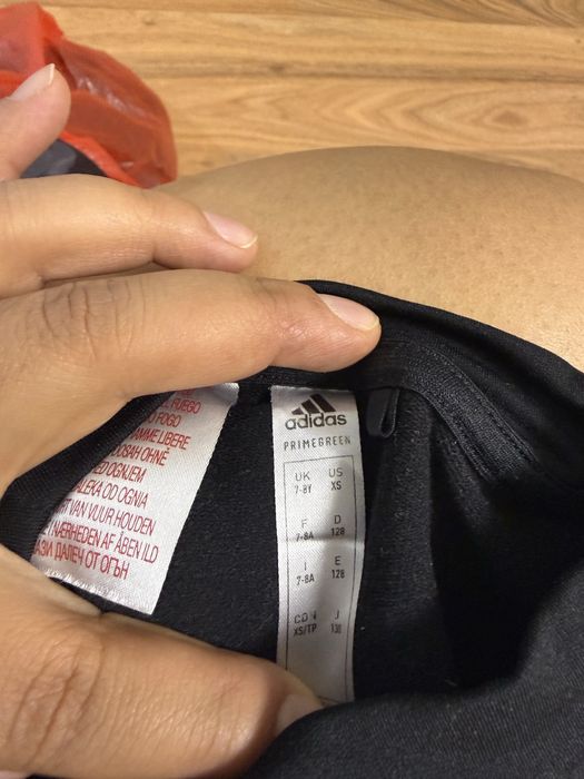 Детский компрессионный лонгслив adidas Techfit (рост 128)