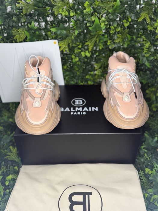 Adidași/Sneakers Balmain Unicorn beige