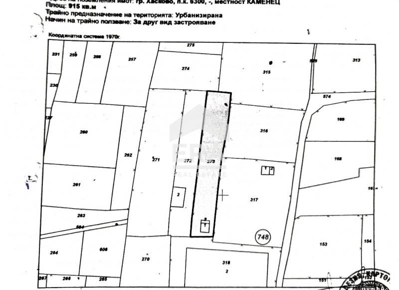 Продава се Парцел в Хасково, Промишлена зона - Юг - 850 кв.м за 12 €/кв.м - Снимка #6