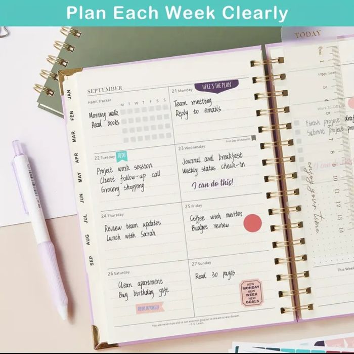 Планер седмичен и месечен