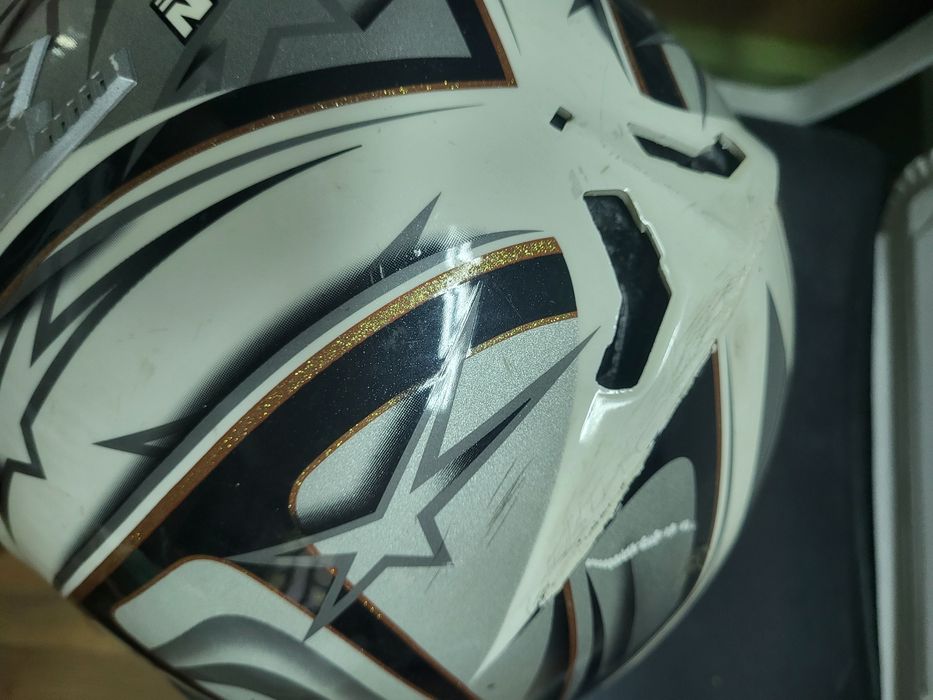 Cască moto în stare bună