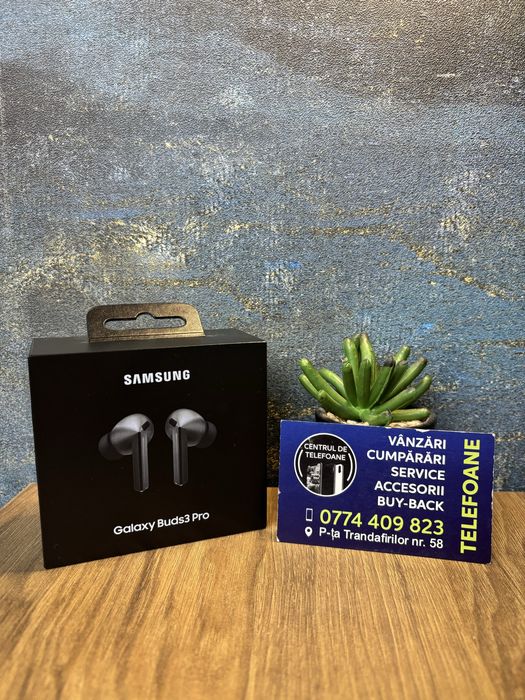 Samsung Galaxy Buds 3 Pro/Garantie 2Ani Centrul de Telefoane/Rate
