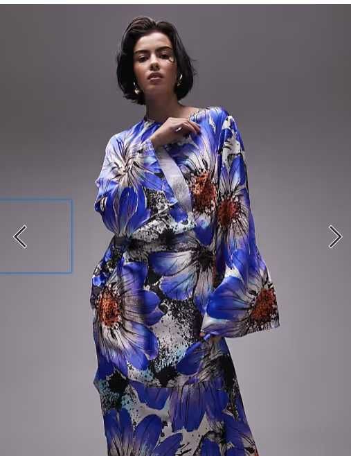 Rochita albastru aprins asimetrica