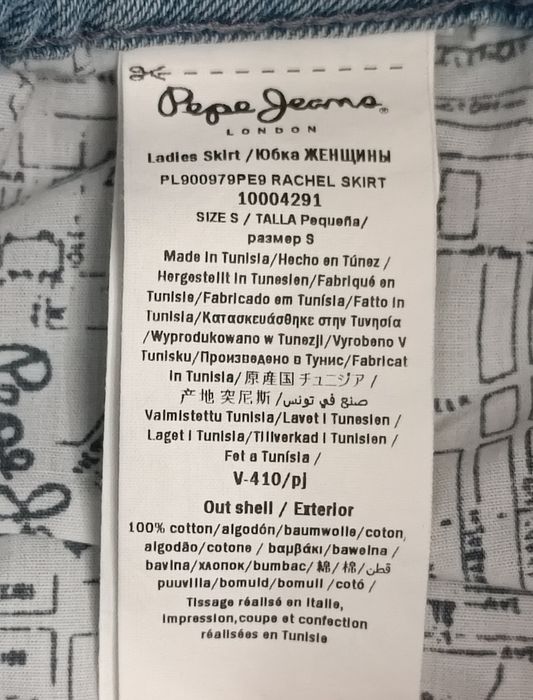 Pepe Jeans Jeansrock Rachel Skirt оригинална пола S дънкова пола