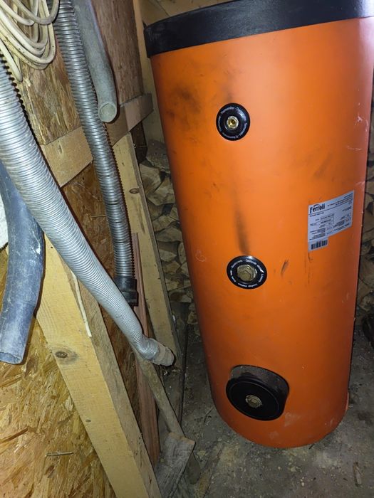 Boiler 200 l cu 2 serpentine