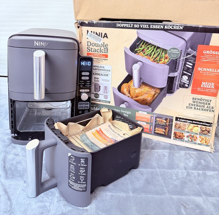 Фритюрник с горещ въздух Ninja Double Stack XL